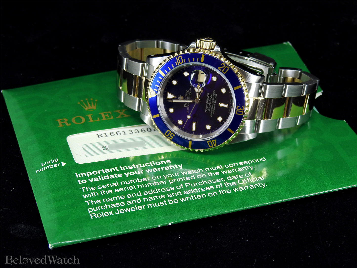 Rolex Submariner 16613