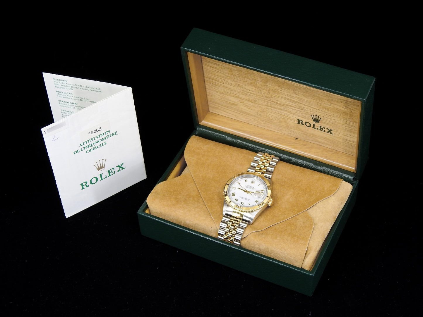 Rolex Datejust Turnograph 16263