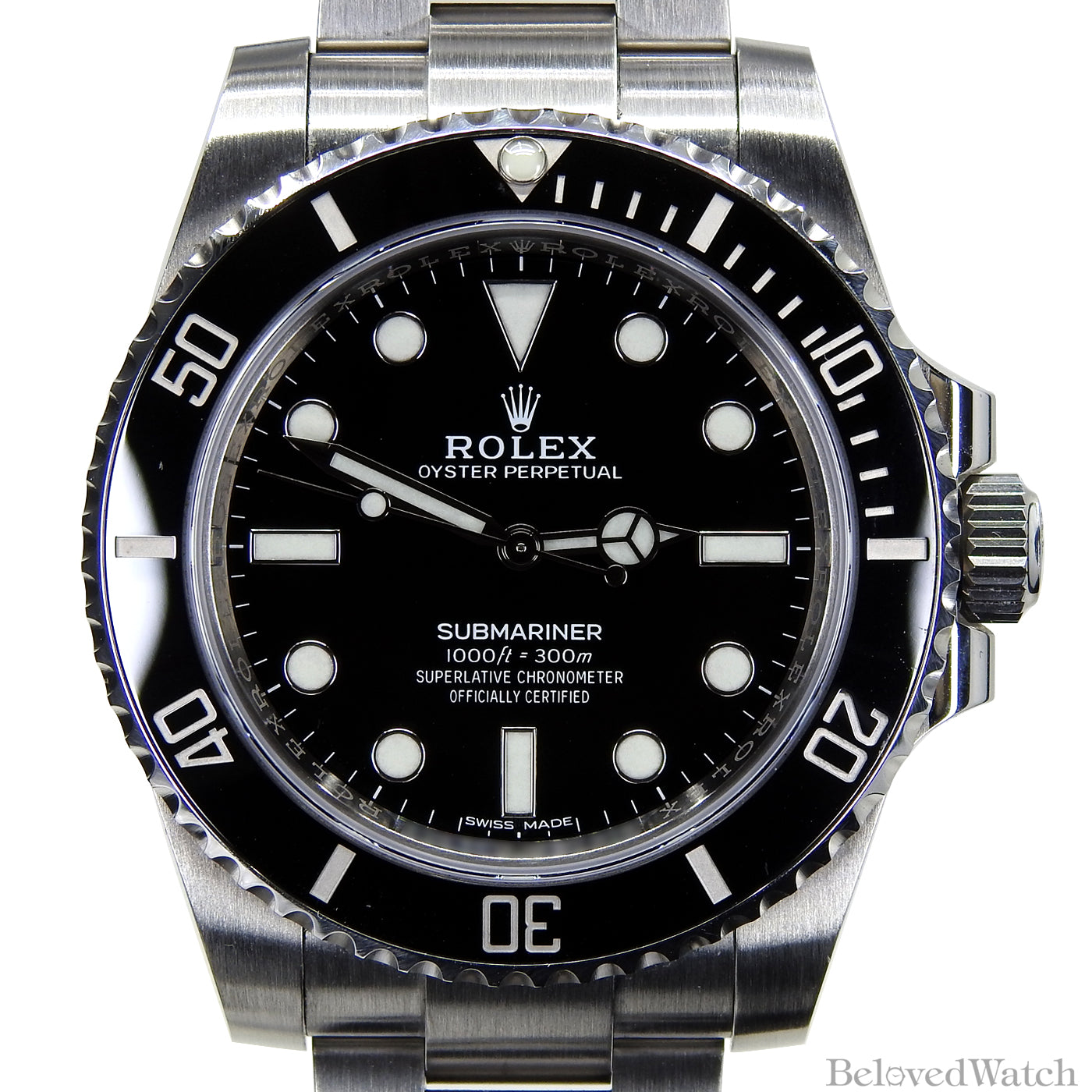 Rolex Ceramic Submariner 114060 β Beloved Watch