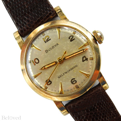 Bulova Self Winding 10K Gold Filled 10CSC