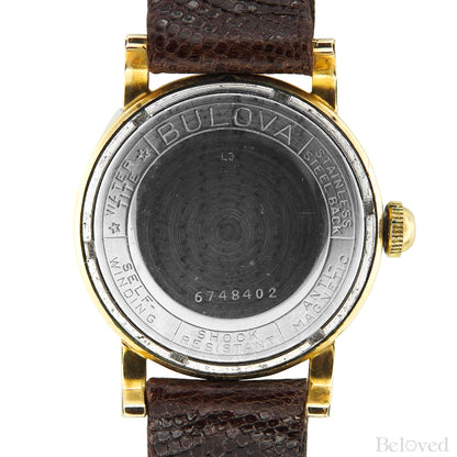Bulova Self Winding 10K Gold Filled 10CSC