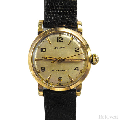 Bulova Self Winding 10K Gold Filled 10CSC