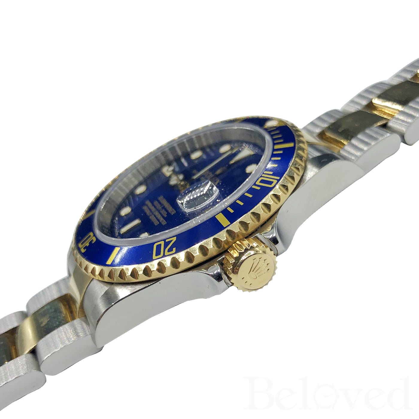 Rolex Submariner 16613 Inner Bezel Engraving Image 6