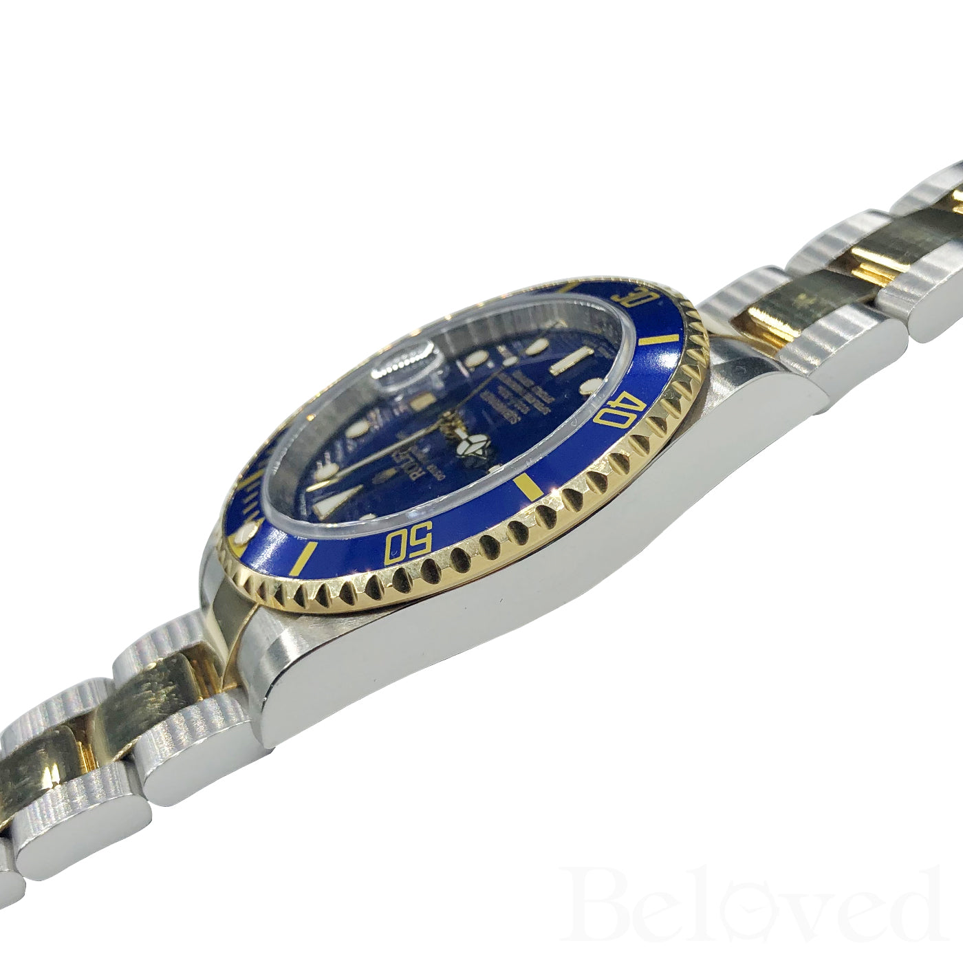 Rolex Submariner 16613 Inner Bezel Engraving Image 4