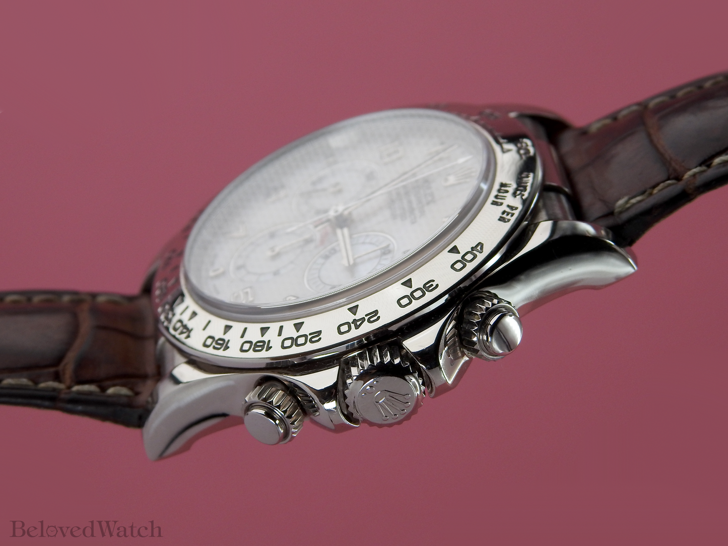Rolex Daytona 16519 Rose Mother of Pearl Dial Complete Set