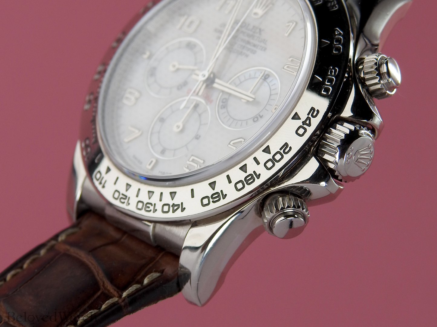 Rolex Daytona 16519 Rose Mother of Pearl Dial Complete Set