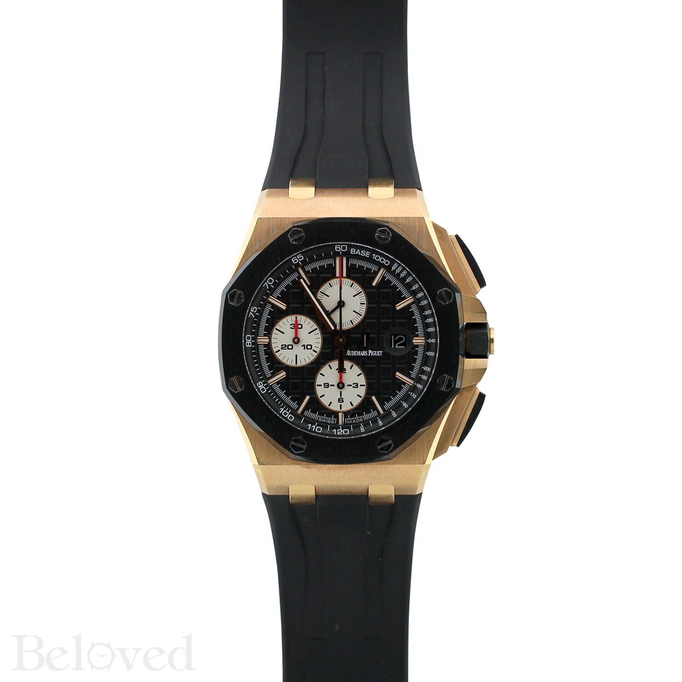 Audemars Piguet Royal Oak Offshore Rose Gold & Black Ceramic Chronograph 26401RO.OO.A002CA.01