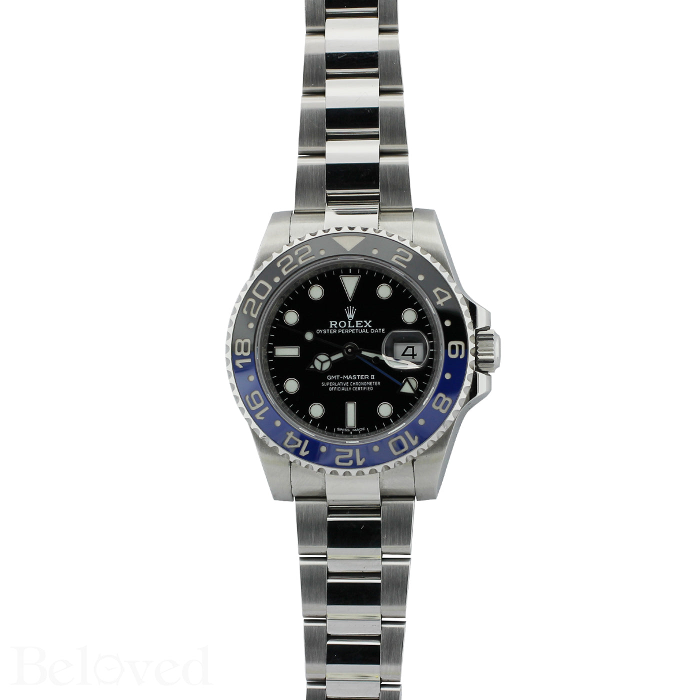 Rolex GMT-Master II "Batman" 116710BLNR with Warranty Card Image 2