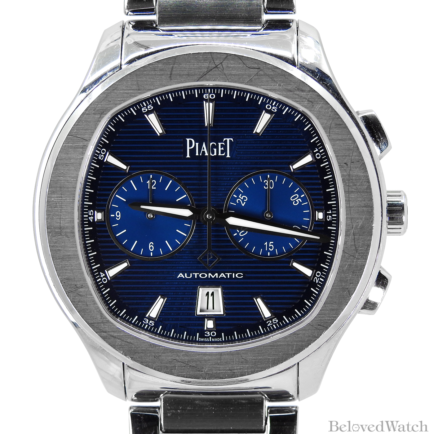 Piaget Polo S GOA41006 Blue Dial Chronograph