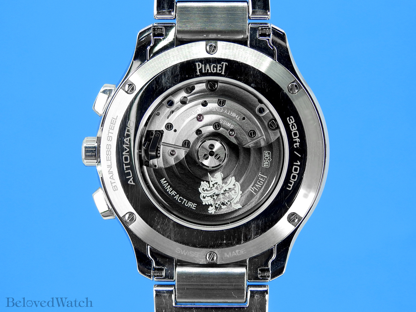 Piaget Polo S GOA41006 Blue Dial Chronograph