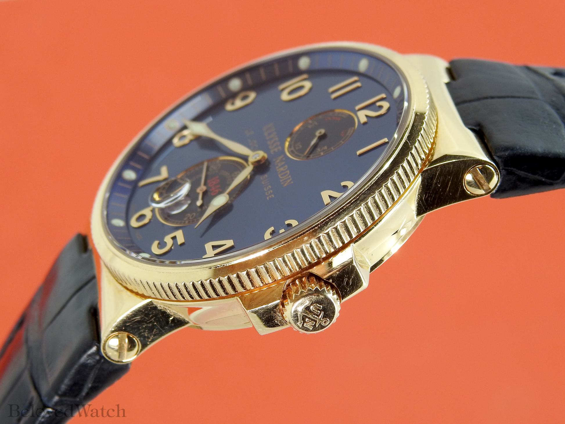 Ulysse Nardin Maxi Marine Chronometer Pink Gold 266-66 623