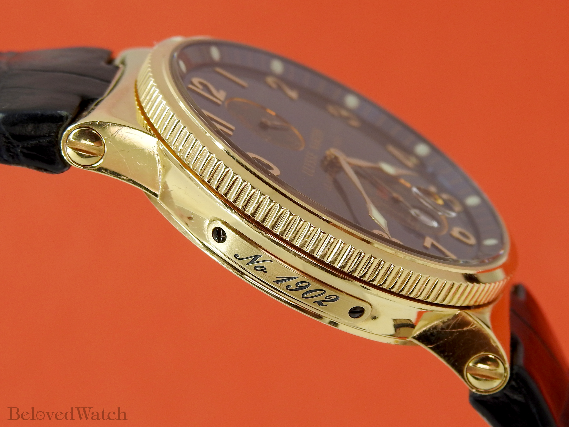 Ulysse Nardin Maxi Marine Chronometer Pink Gold 266-66 623
