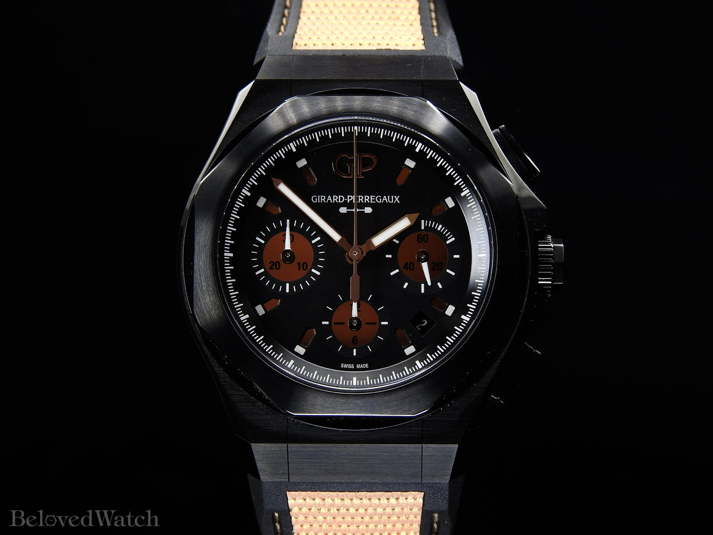 Girard Perregaux Laureato Absolute Gold Fever 81060-21-492-FH3A Titanium PVD