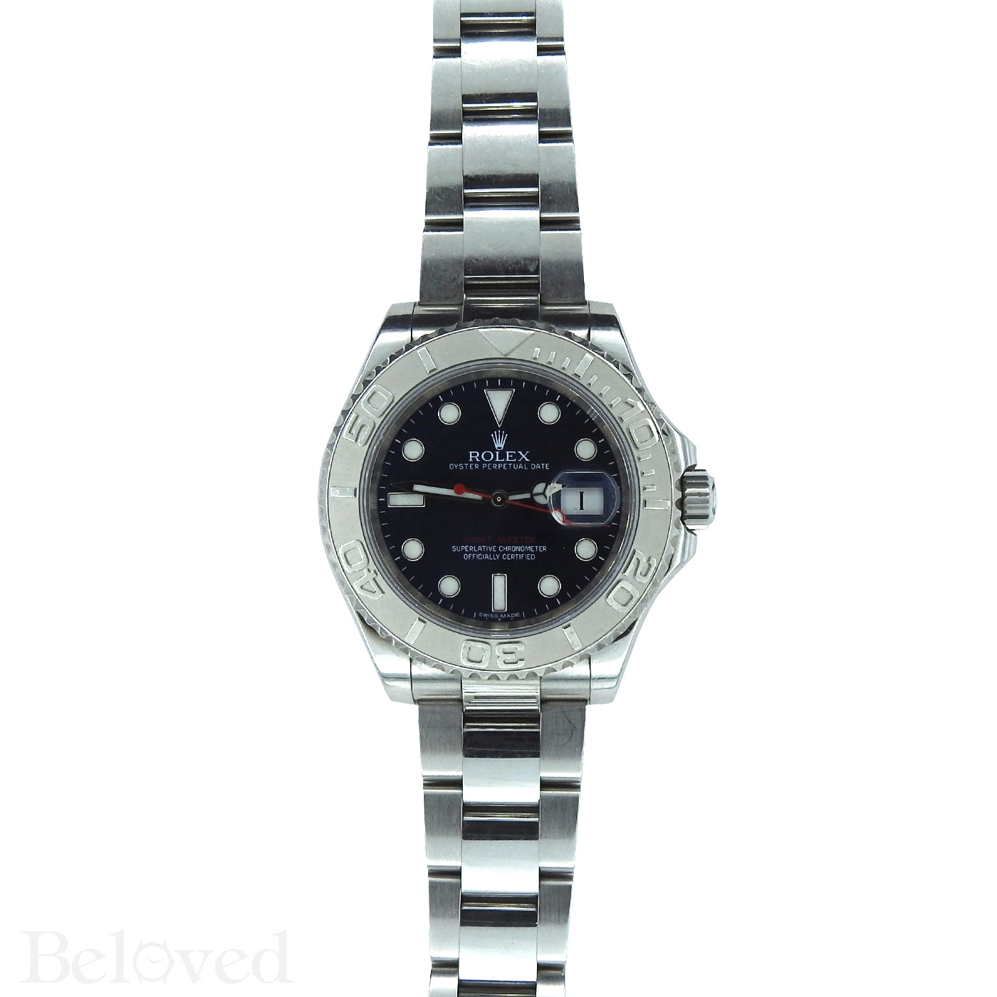 Rolex Yacht-Master 116622 Blue Dial Complete with Warranty Card & Rolex Box Image 2