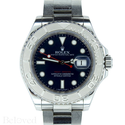 Rolex Yacht-Master 116622 Blue Dial Complete with Warranty Card & Rolex Box Image 1