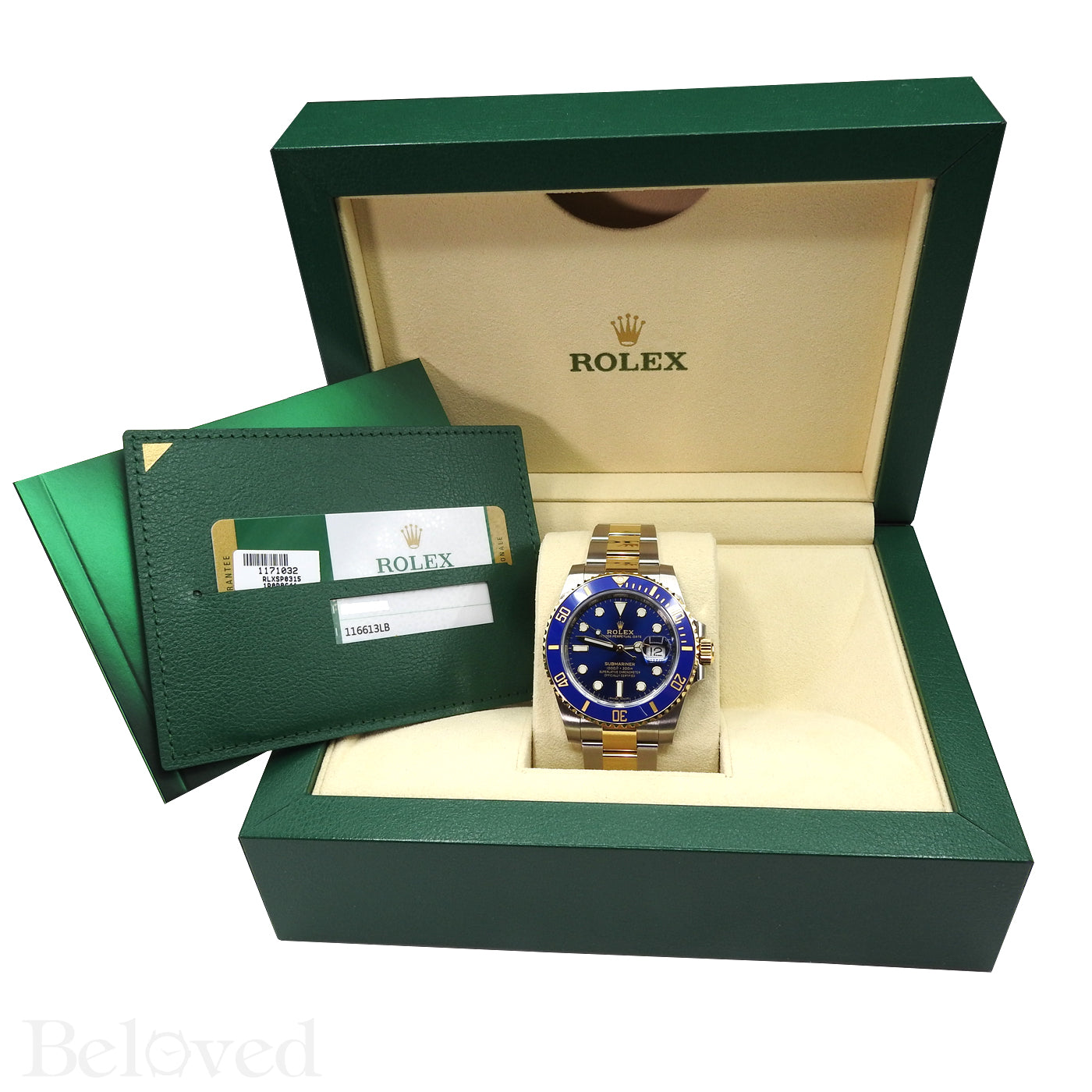 Rolex Submariner 116613 Ceramic Submariner Complete with Rolex Box and Rolex Five Year Warranty Card Image 4