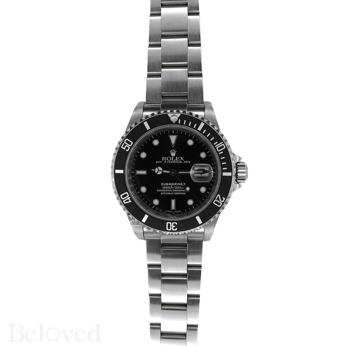 Rolex Submariner 16610 Complete with Rolex One-Year Warranty Paper and Rolex Box Image 2